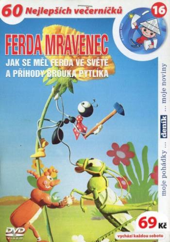 Ferda Mravenec - Jak se měl Ferda ve světě a Příhody brouka Pytlíka (loutkový) (DVD) (papírový obal)