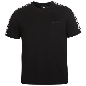 Lotto ATHLETICA ICON TEE Pánské tričko, černá, velikost XL
