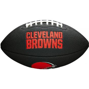 Wilson MINI NFL TEAM SOFT TOUCH FB BL CL Mini míč, černá, velikost UNI