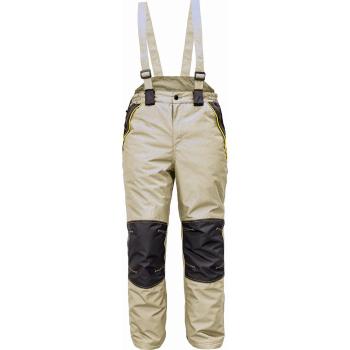 Cerva Zimní pracovní kalhoty CREMORNE - Světlá olivová | M