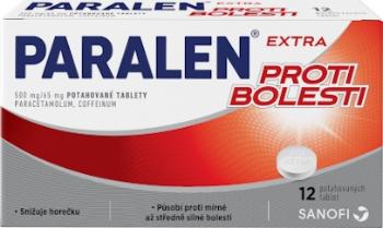 Paralen ® Extra proti bolesti 500/65mg, 12 tablet