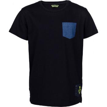 Lewro JANYK Chlapecké triko, černá, velikost 140-146