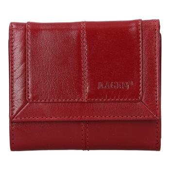 Lagen Dámská peněženka kožená BLC/4391 Červená/červená