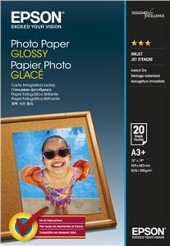 EPSON Photo Paper Glossy A3+ 20 listů, C13S042535