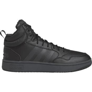 adidas HOOPS 3.0 MID WTR Pánské zimní boty, černá, velikost 46 2/3