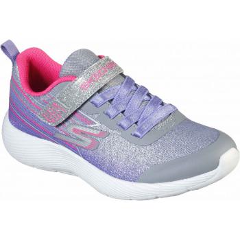 Skechers DYNA LITE SHIMMER STREAKS Dívčí volnočasová obuv, fialová, velikost 28