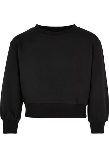 Urban Classics Girls Oversized Crewneck black - 158/164