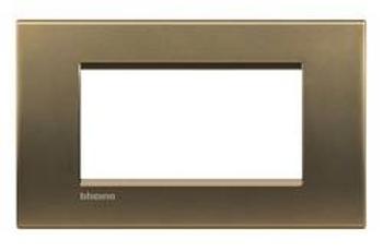 Legrand rám Living&Light bronzová LNA4804BZ