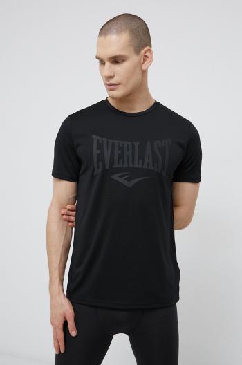 Tričko Everlast černá barva, s potiskem