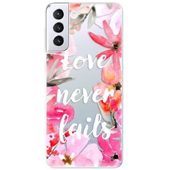 iSaprio Love Never Fails pro Samsung Galaxy S21+ (lonev-TPU3-S21p)