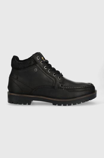 Kotníkové boty Jack & Jones Brockwell pánské, černá barva