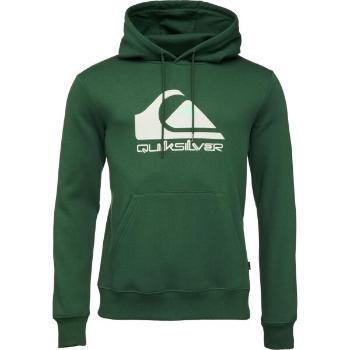 Quiksilver BIG LOGO HOOD Pánská mikina, zelená, velikost