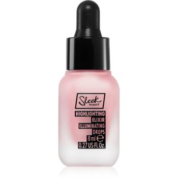 Sleek Highlighting Elixir Illuminating Drops tekutý rozjasňovač s kapátkem odstín She Got It Glow 8 ml