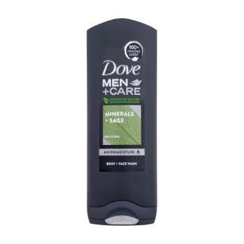 Dove Men + Care Minerals + Sage 250 ml sprchový gel pro muže