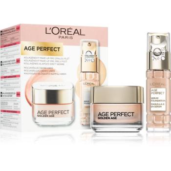 L’Oréal Paris Age Perfect Golden Age sada pro hydratovanou pokožku 140 Linen odstín