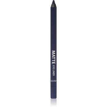 Gosh Matte tužka na oči s matným efektem odstín 009 Midnight Blue 1.2 g