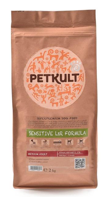 Petkult dog MEDIUM ADULT lamb/rice - 2kg ( náhradní balení )
