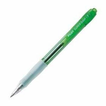 Kuličkové pero Pilot Super Grip Neon - zelené