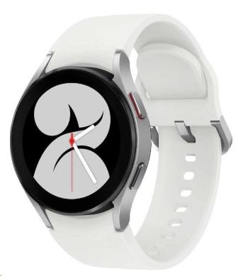 Samsung Galaxy Watch 4 (44 mm), LTE, stříbrná