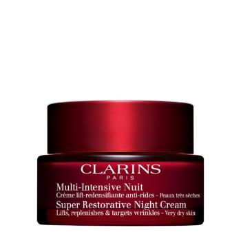 Clarins Super Restorative Night Cream Very Dry Skin noční krém proti stárnutí pro velmi suchou a zralou pleť 50 ml