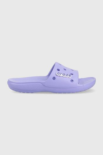 Pantofle Crocs Classic Crocs Slide dámské, fialová barva