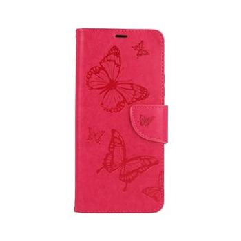 TopQ Xiaomi Redmi Note 10 Pro knížkové Butterfly růžové 63526 (Sun-63526)