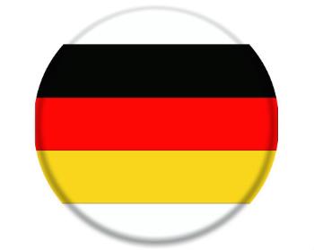 3D samolepky kruh - 5 kusů Německo