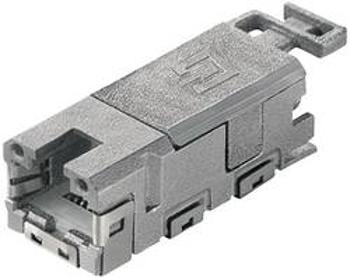 RJ45 konektor Telegärtner J80029A0000 - zásuvka, rovná RJ45 počet pólů: 8P8C, 1 ks