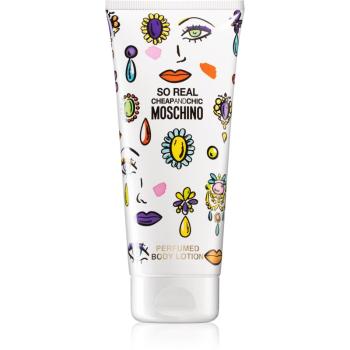 Moschino So Real tělové mléko pro ženy 200 ml