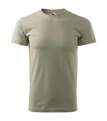 MALFINI Pánské tričko Basic - Světlá khaki | L