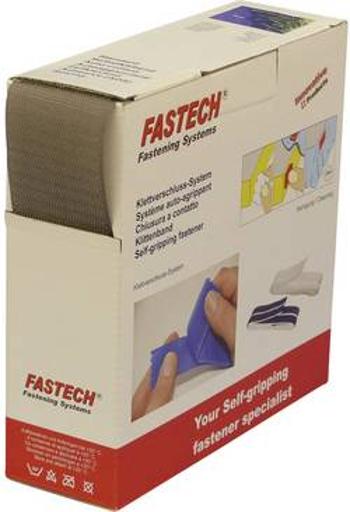 K našití pásek se suchým zipem FASTECH® B50-STD-H-081410, (d x š) 10 m x 50 mm, světle šedá, 10 m