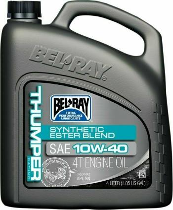 Bel-Ray Thumper Racing Synthetic Ester Blend 4T 10W-40 4L Motorový olej