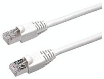 Síťový kabel RJ45 Bachmann 918.003, CAT 5e, S/FTP, 1.00 m, šedá