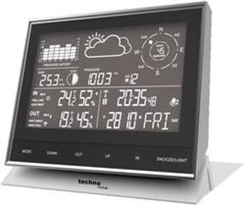 Digitální bezdrátová meteostanice Techno Line WS1700, Max. dosah 100 m, černý chrom