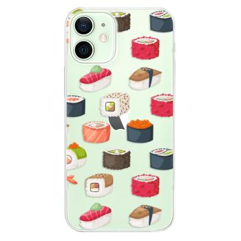 Odolné silikonové pouzdro iSaprio - Sushi Pattern - iPhone 12