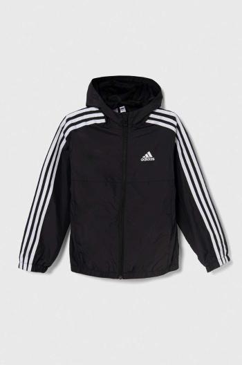 Dětská bunda adidas černá barva