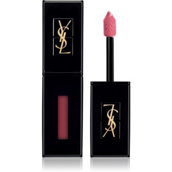 Yves Saint Laurent Vernis À Lèvres Vinyl Cream lesk na rty s krémovou texturou odstín 407 Carmin Sesssion 5.5 ml