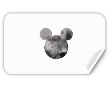 Samolepky obdelník - 5 kusů Mickey Mouse