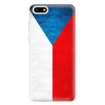 Odolné silikonové pouzdro iSaprio - Czech Flag - Huawei Y5 2018