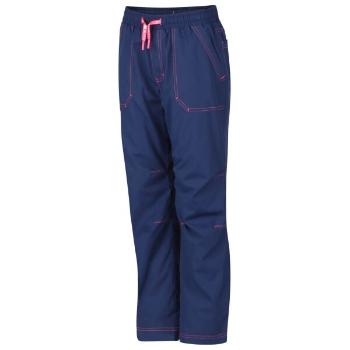Lewro MELVYN Dětské zateplené kalhoty, tmavě modrá, velikost 164-170