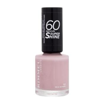 Rimmel London 60 Seconds Super Shine 8 ml lak na nehty pro ženy 723 Sea Nymph