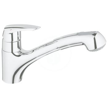 GROHE Eurodisc Páková dřezová baterie, chrom 32257001