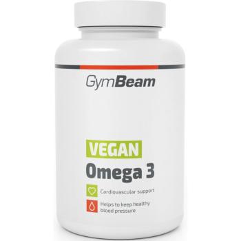 GymBeam Vegan Omega 3 podpora normální funkce oběhového systému 90 cps