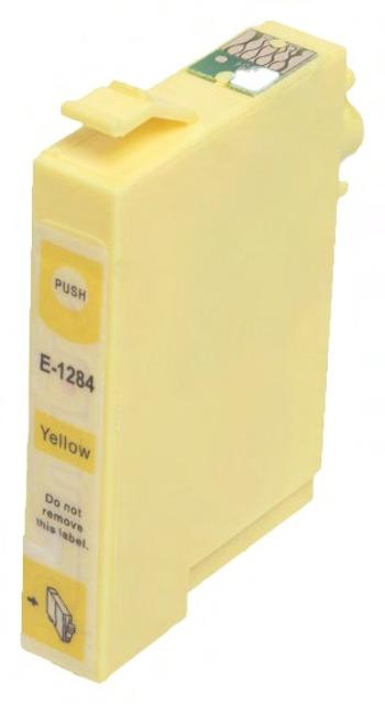 EPSON T1284 (C13T12844011) - kompatibilní cartridge, žlutá, 10ml