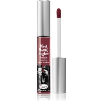 theBalm Meet Matt(e) Hughes Long Lasting Liquid Lipstick dlouhotrvající tekutá rtěnka odstín Confident 7.4 ml