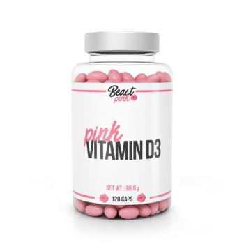 Pink Vitamín D3 120 kaps. - BeastPink