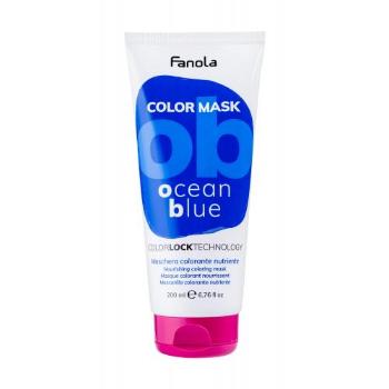 Fanola Color Mask 200 ml barva na vlasy pro ženy Ocean Blue na barvené vlasy; na všechny typy vlasů