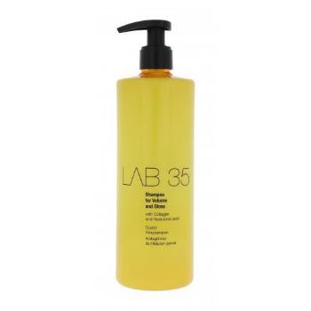 Kallos Cosmetics Lab 35 For Volume And Gloss 500 ml šampon pro ženy na jemné vlasy