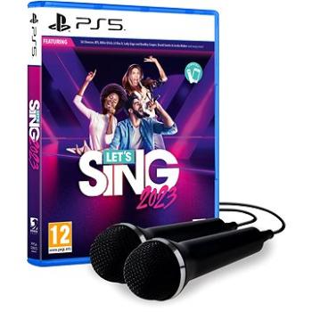 Lets Sing 2023 + 2 microphone - PS5 (4020628639457)