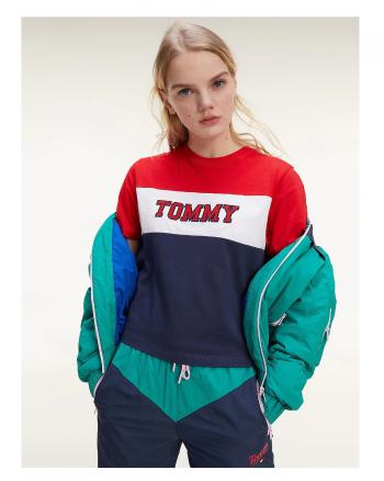 Tommy Hilfiger Tommy Hilfiger dámské vícebarevné tričko TJW COLORBLOCK STRIPE TEE
